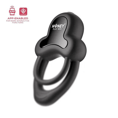 Honey Play Box App Controlled Toys Honey Play Box Anello Vibrating Double Cock Ring