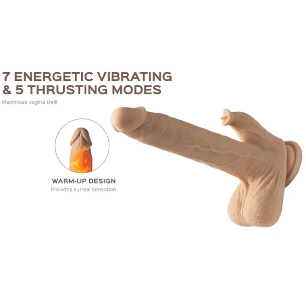 Honey Play Box App Controlled Toys Honey Play Box Colter App-Enabled Thrust/Licking Dildo