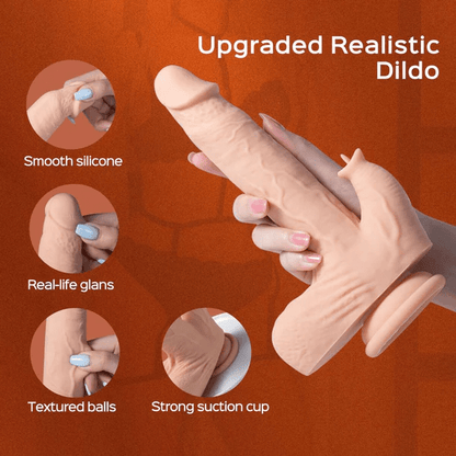 Honey Play Box App Controlled Toys Honey Play Box Colter App-Enabled Thrust/Licking Dildo