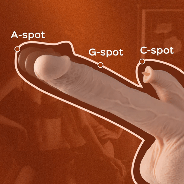 Honey Play Box App Controlled Toys Honey Play Box Colter App-Enabled Thrust/Licking Dildo