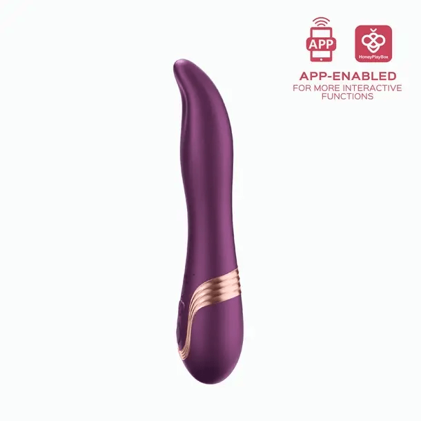 Honey Play Box App Controlled Toys Honey Play Box Fling App-Controlled Oral Licking Vibrator