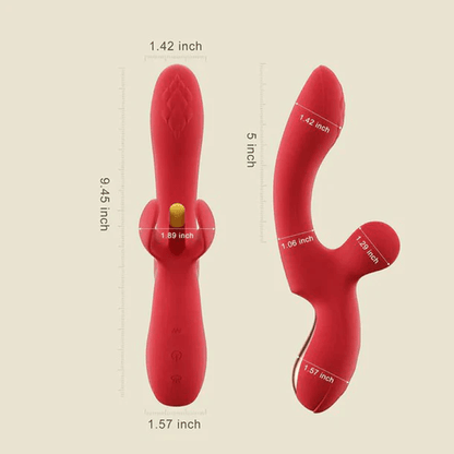 Honey Play Box App Controlled Toys Honey Play Box Fortexa App-Enabled Flapping Dual Vibrator