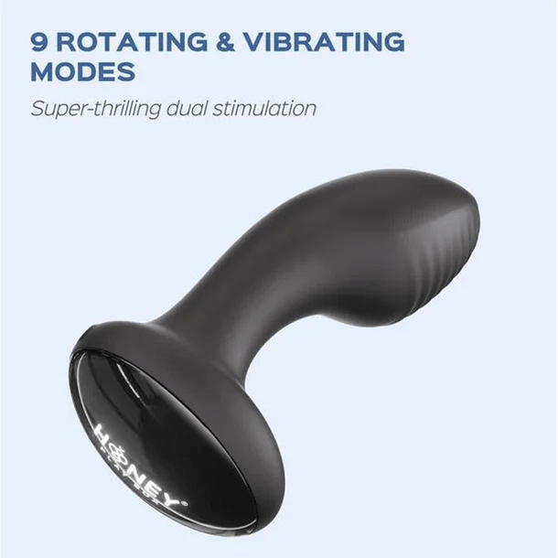 Honey Play Box App Controlled Toys Honey Play Box Frenzy App-Controlled Rotating Anal Vibrator
