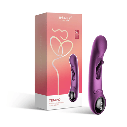 Honey Play Box App Controlled Toys Honey Play Box Tempo App-Controlled Tapping G-spot Vibrator