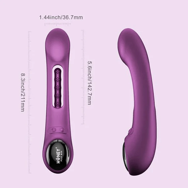 Honey Play Box App Controlled Toys Honey Play Box Tempo App-Controlled Tapping G-spot Vibrator