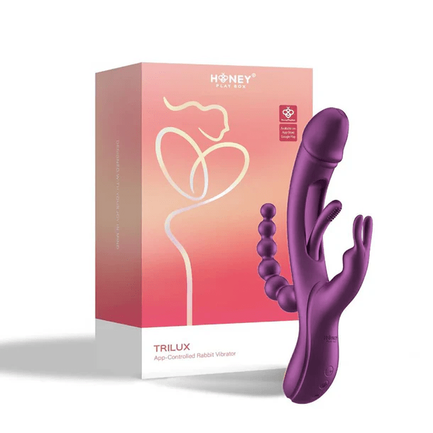 Honey Play Box App Controlled Toys Honey Play Box Trilux App-Enabled Rabbit Vibrator