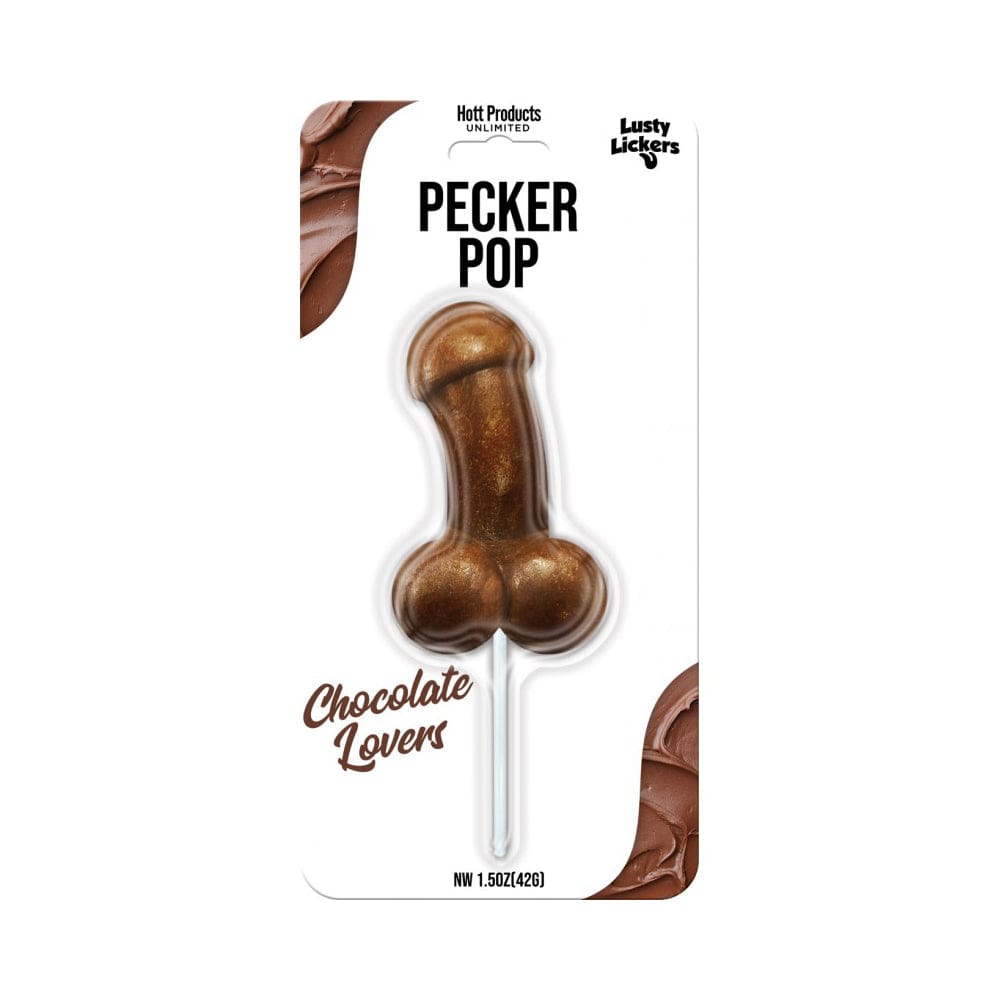 Hott Products Novelties & Parties Chocolate Hott Products Lusty Lickers Pecker Pop