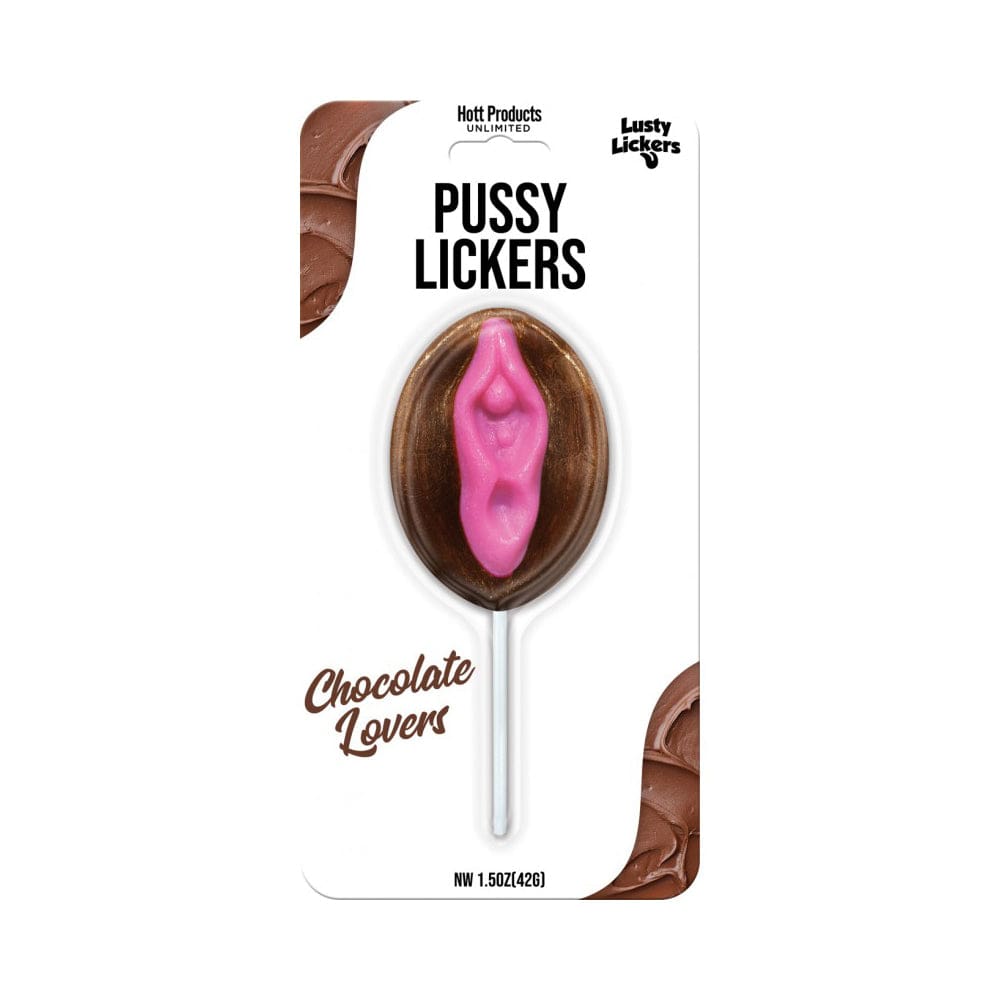 Hott Products Novelties & Parties Chocolate Hott Products Lusty Lickers Pussy Pop