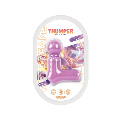 Hott Products Bullets & Mini Vibes Hott Products Wet Dreams Ultra Thumper Mini Gun Vibe