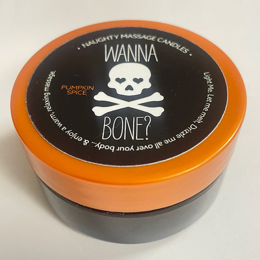 Kama Sutra Massage Candle “WANNA BONE” Pumpkin Spice - XOXTOYS