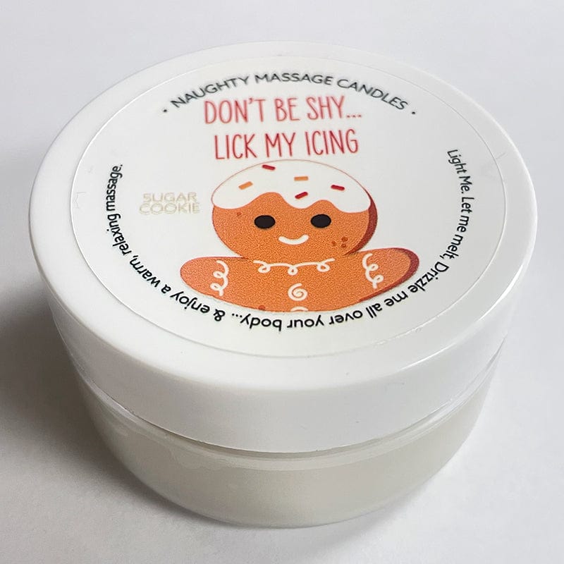 Kama Sutra Massage Candle "LICK MY ICING" Sugar Cookie - XOXTOYS