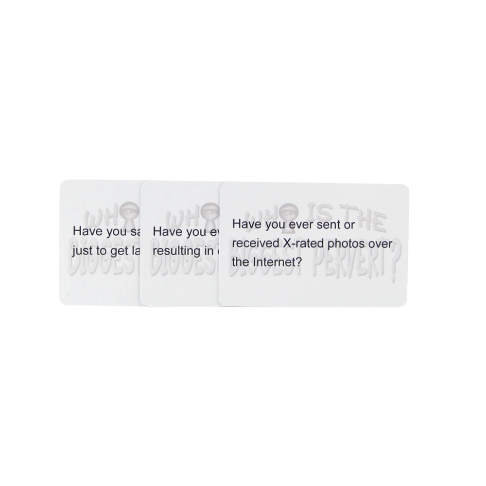 Kheper Games Inc Who is the Biggest Pervert? Card Game