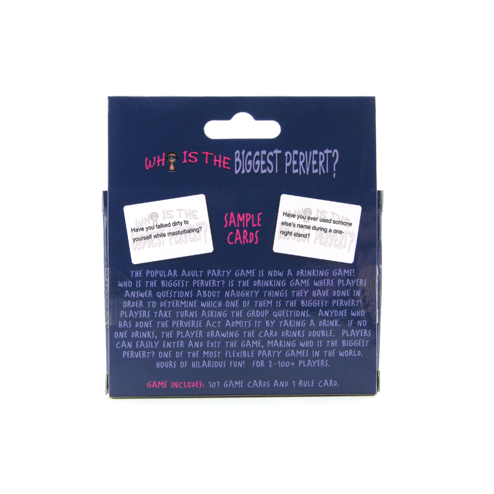 Kheper Games Inc Who is the Biggest Pervert? Card Game