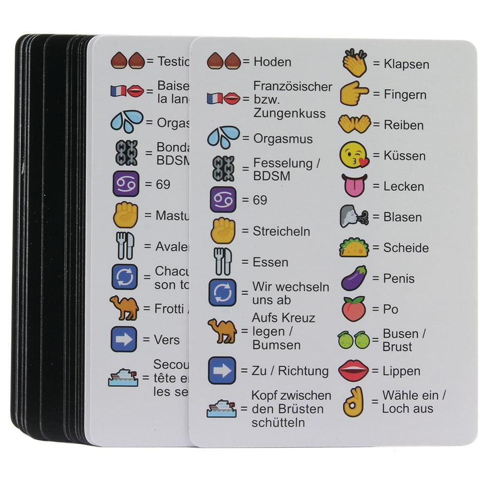 Kheper Games Inc DTF Naughty Emoji Card Game *