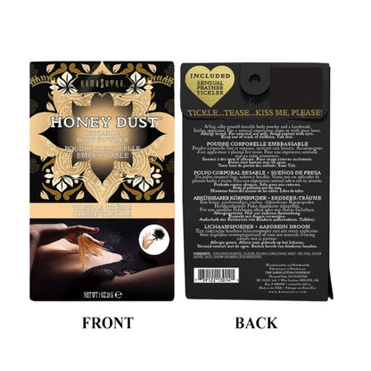 Kama Sutra Sensual Love Vanilla Crème / 1 oz Kama Sutra Honey Dust Kissable Body Powder