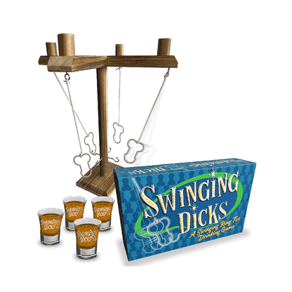 Little Genie Productions Swinging Dicks Drinkin Game/Shot Glasses