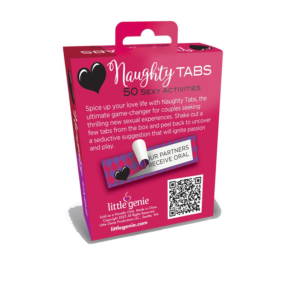 Little Genie Productions Naughty Tabs - 50 pull-tab challenges