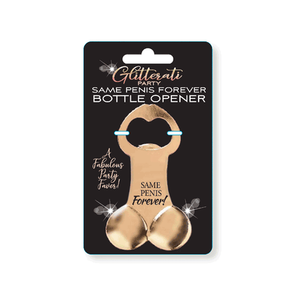 Little Genie Productions Glitterati Bottle Opener - Same Penis