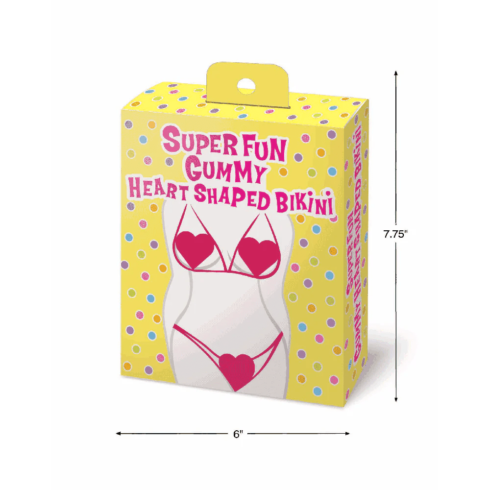 Little Genie lingerie Little Genie Super Fun Gummy Heart Shaped Bikini Set