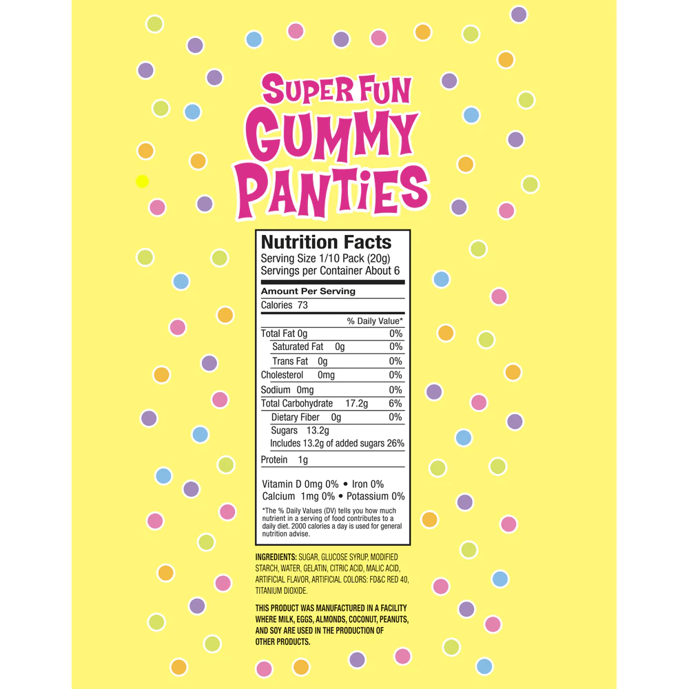 Little Genie lingerie Little Genie Super Fun Gummy Heart Shaped Bikini Set