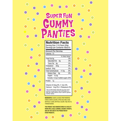 Little Genie lingerie Little Genie Super Fun Gummy Heart Shaped Bikini Set