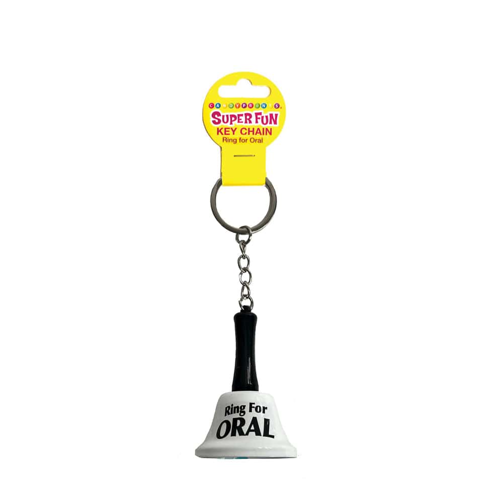 Little Genie Productions Super Fun Keychain - Ring for Oral Bell