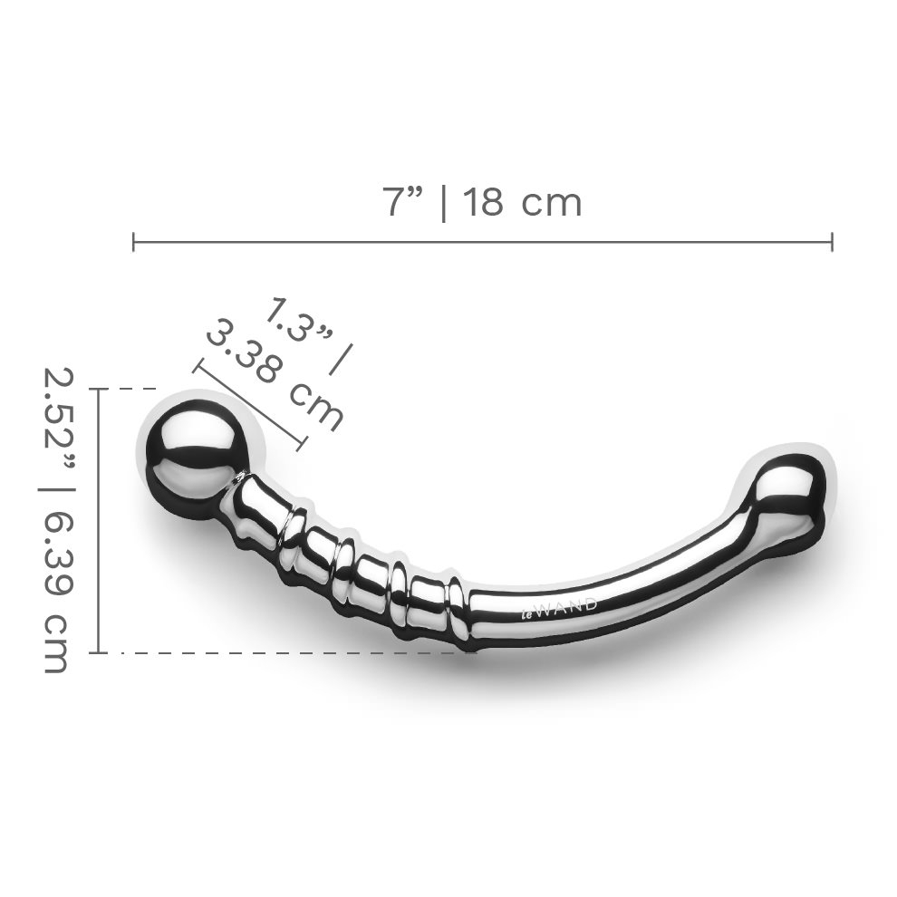 Le Wand Dildos Le Wand Bow Stainless Steel Dildo