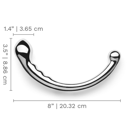 Le Wand Dildos Le Wand Hoop Stainless Steel Dildo