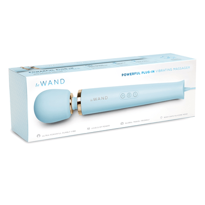Le Wand Wand Massagers Sky Blue Le Wand Plug-In Vibrating Massager