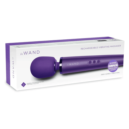 Le Wand Vibrators Purple Le Wand Rechargeable Vibrating Massager