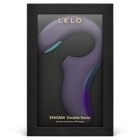 Lelo Vibrators Purple Lelo Enigma Double Sonic Massager