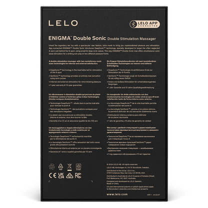 Lelo Vibrators Lelo Enigma Double Sonic Massager