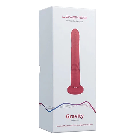 Lovense Vibrator Lovense Gravity Bluetooth Automatic Thrusting & Vibrating Dildo