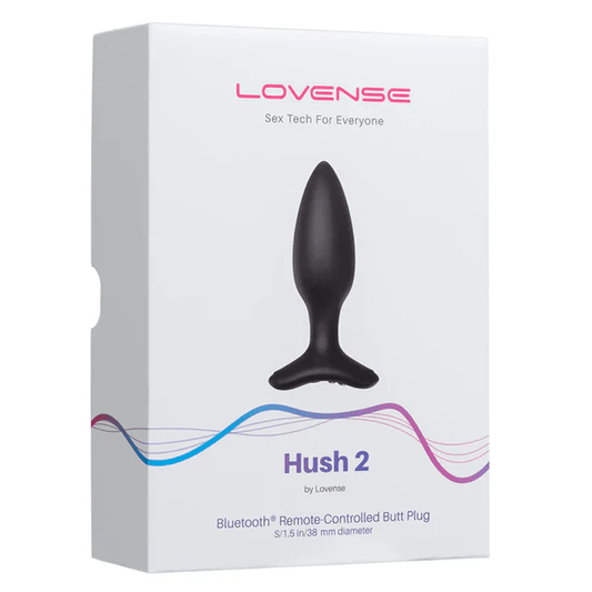 Lovense Anal Toys Lovense Hush 2 1.5" Bluetooth Vibrating Butt Plug