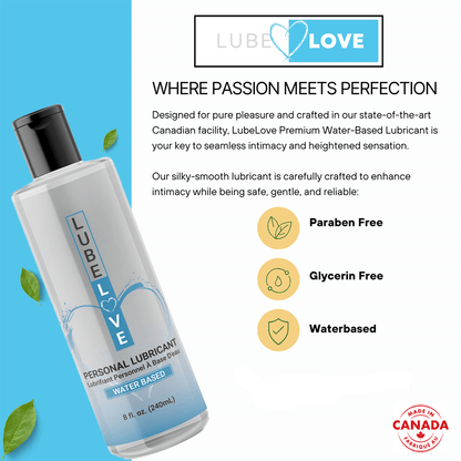 LubeLove Water Based Personal Lube LubeLove Water-Based Personal Lubricant