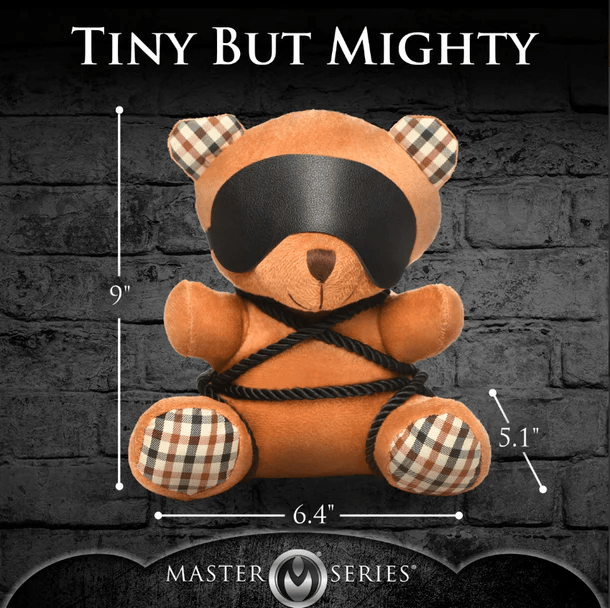 Master Series Novelties & Parties Master Series Rope Bondage Teddy Bear Plush