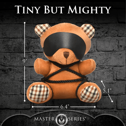 Master Series Novelties & Parties Master Series Rope Bondage Teddy Bear Plush
