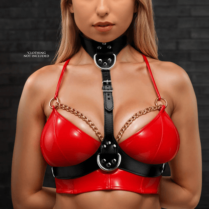 Master Series BDSM Master Series Vixen Female Chest Harness
