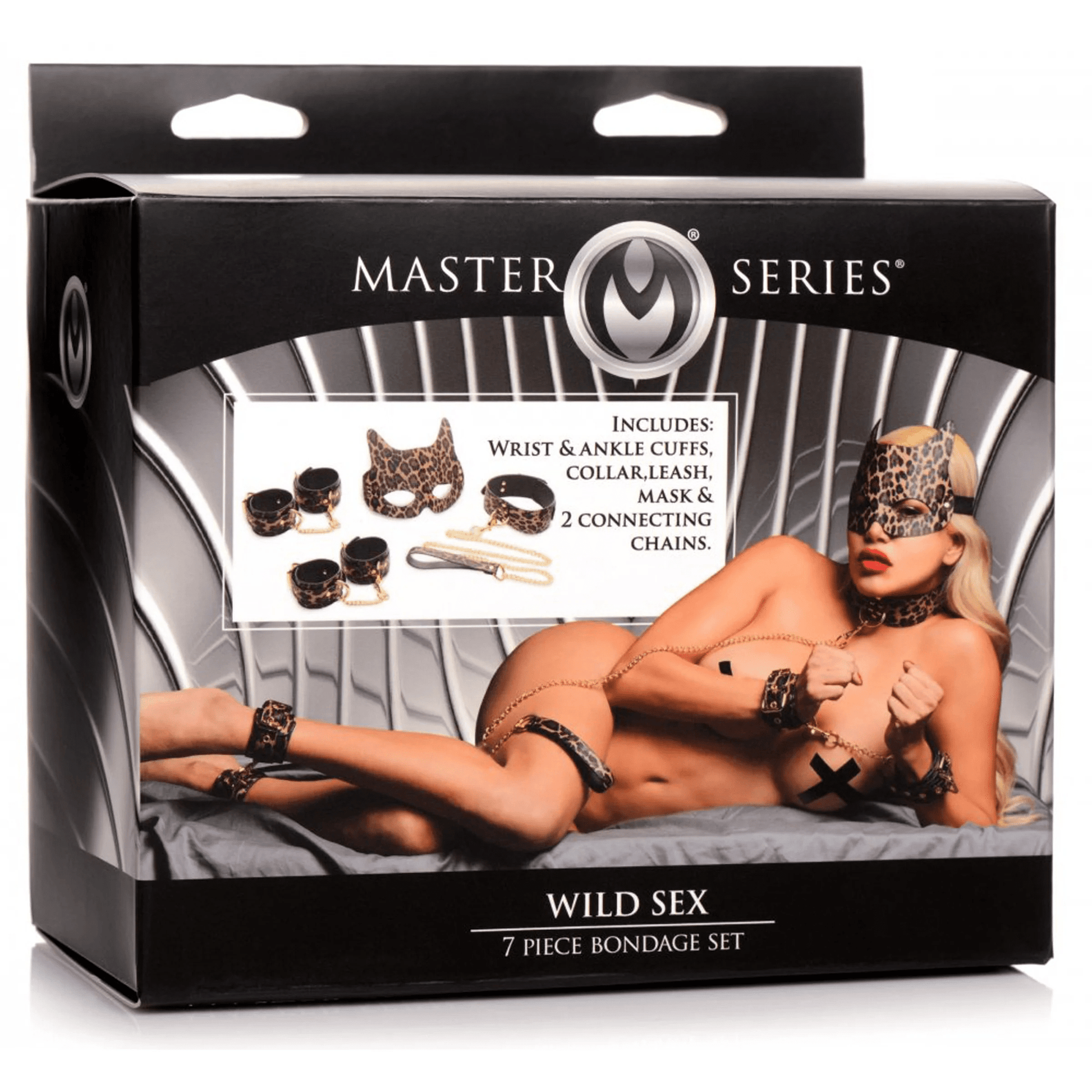 Master Series BDSM Master Series Wild Sex 7 Piece Bondage Set