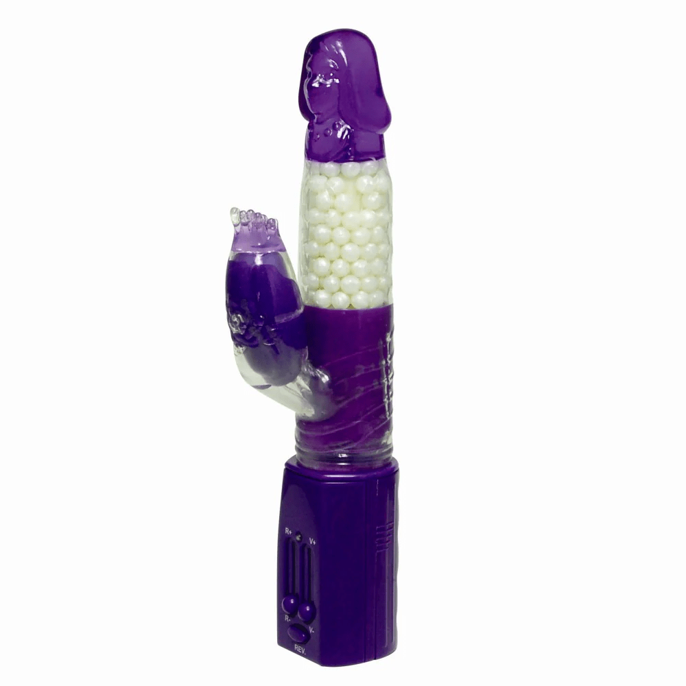 Top Cat Toys Rabbit Vibrators Purple Moonlight Pleasure Pearl Rabbit Vibrator
