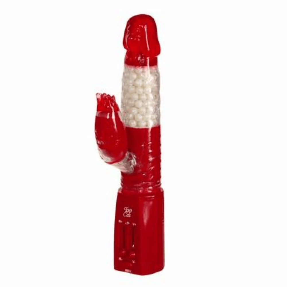 Top Cat Toys Rabbit Vibrators Red Moonlight Pleasure Pearl Rabbit Vibrator