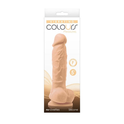 NS Novelties Dildos White NS Novelties Colours 5″ Vibrating Dildo