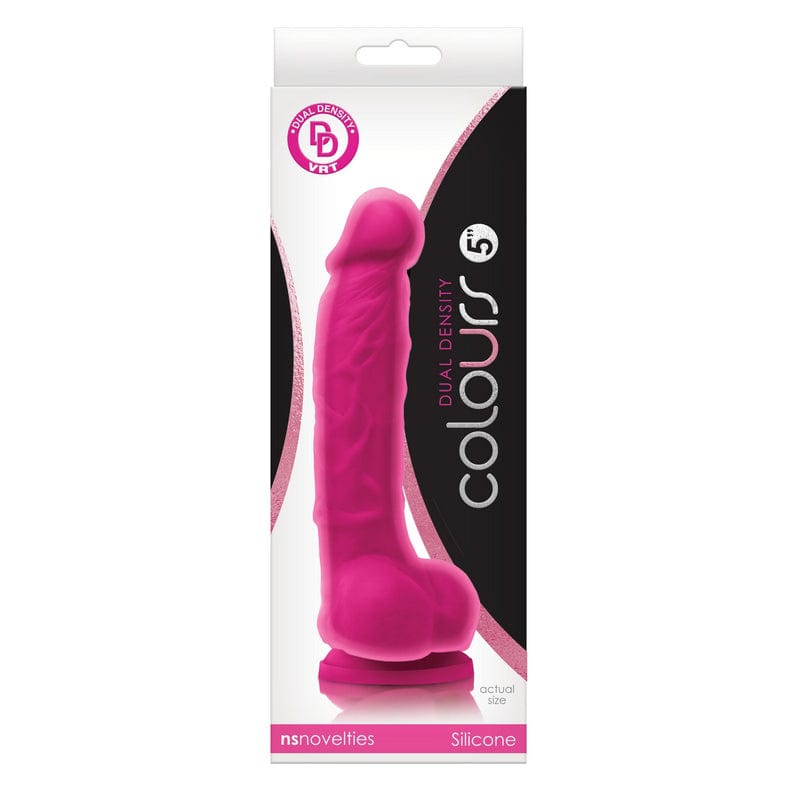 NS Novelties Dildos Pink NS Novelties Colours Dual Density 5” Dildo