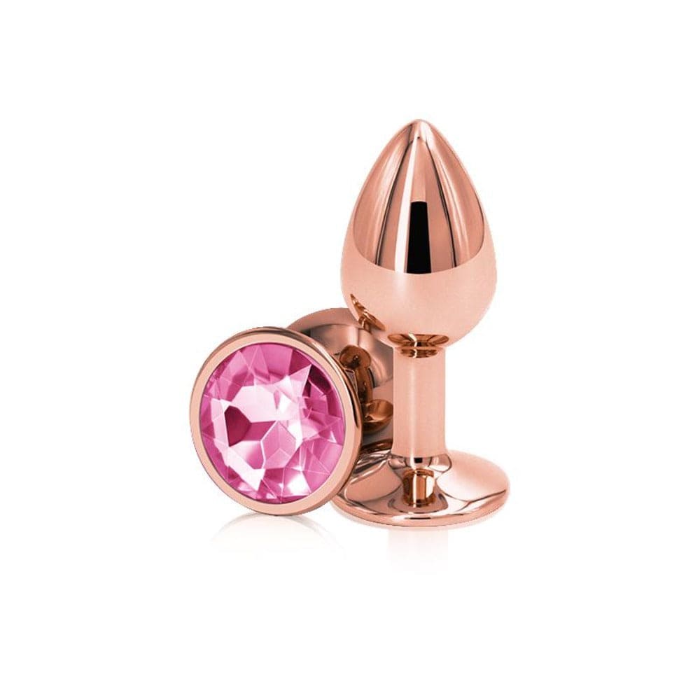 NS Novelties Rear Assets Rose Gold Small - Pink
