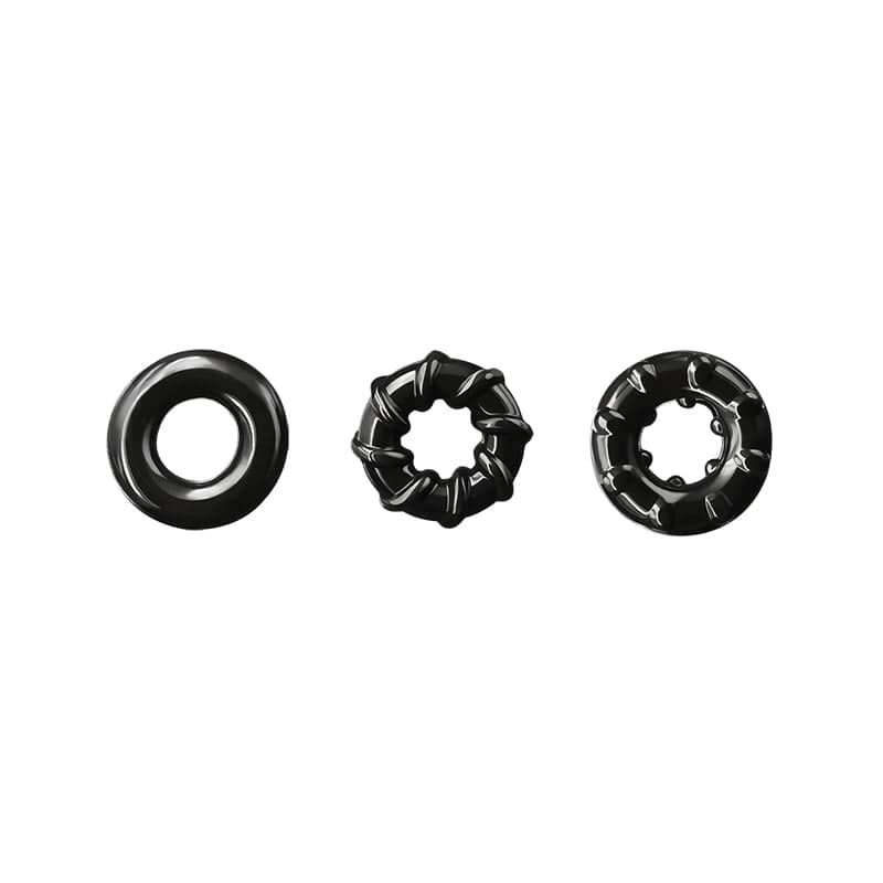 NS Novelties Renegade - Dyno Rings - Black