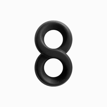 NS Novelties Renegade Infinity Cock Ring - Black