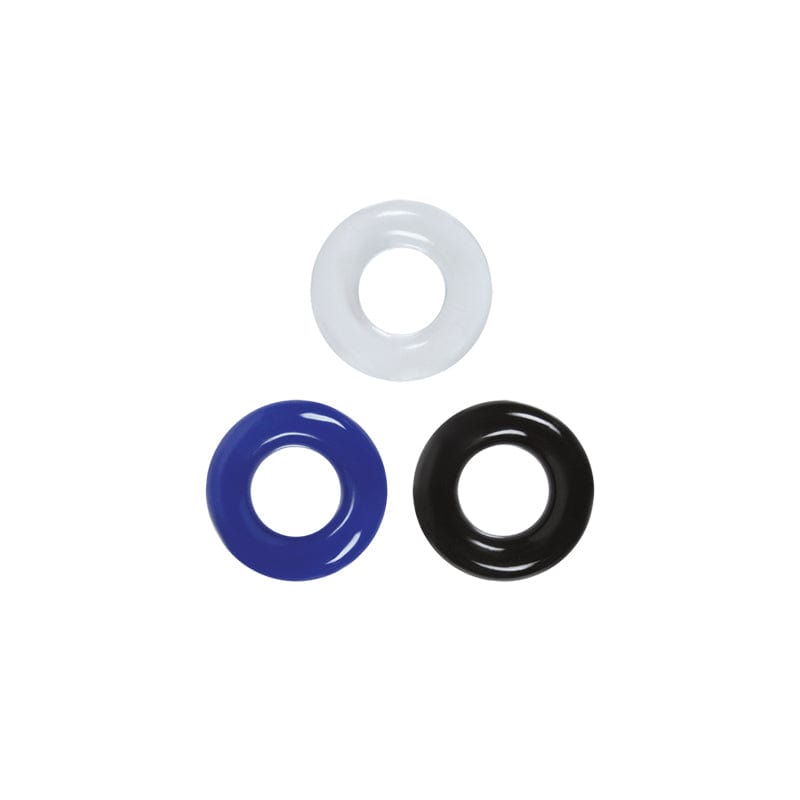 NS Novelties Renegade Stamina Tricolor Rings