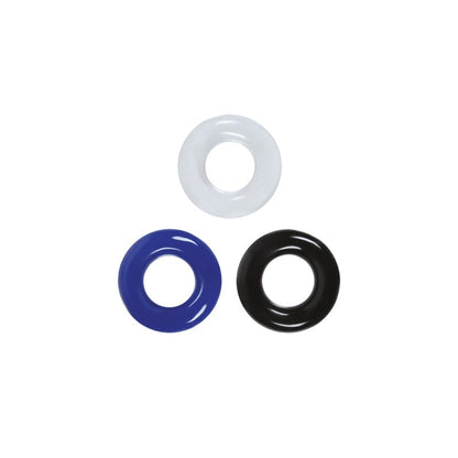 NS Novelties Renegade Stamina Tricolor Rings