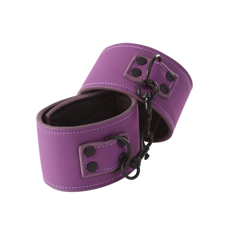 NS Novelties Lust Bondage Wrist  Cuffs - Purple