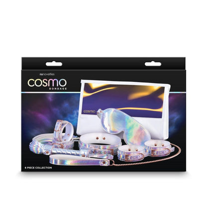 NS Novelties Cosmo Bondage 6 Piece Kit - Rainbow